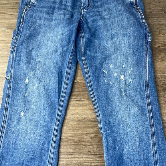 Anthropologie Pilcro and the Letterpress Relaxed Distressed Carpenter Jeans, 28 - Picture 10 of 14